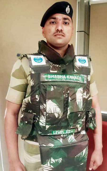 India's lightest bullet-proof jacket, Bhabha Kavach - Diligent IAS